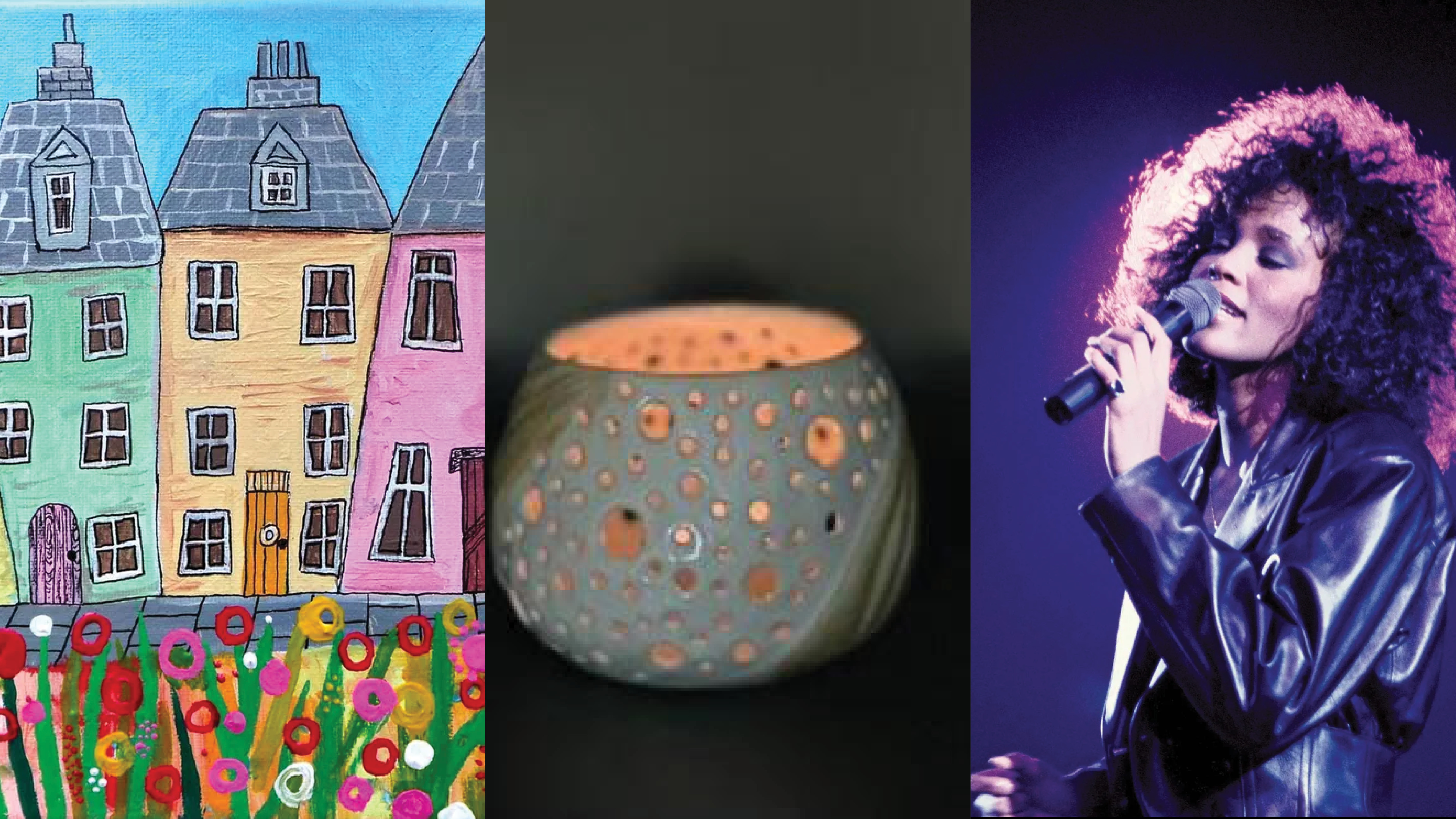 Classes Of The Week: Caroline Duncan | Ceramic Coil Luminary | Whitney Houston