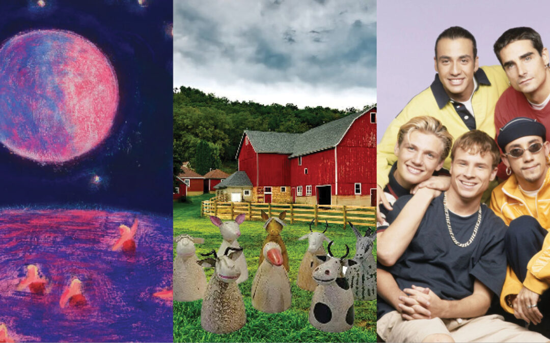 Classes Of The Week: Katherine Bradford | Farm Animal Sculptures | Backstreet Boys