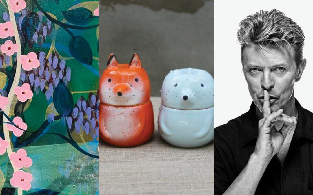 Classes Of The Week 8/26:  Christopher Hart Chambers | Forest Animal Containers | David Bowie