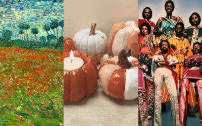 Classes Of The Week 9/11: Van Gogh | Pumpkin Candle Holders | Earth, Wind, and Fire