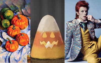 Classes Of The Week 9/30: Paul Cezzane | Candy Corn Decor | David Bowie