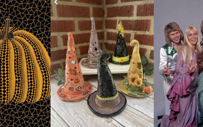 Classes Of The Week 10/7: Yayoi Kusama | Witches’ Hat Decor | ABBA